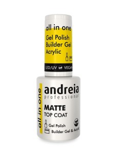 ALL IN ONE MATTE TOP COAT- VEGAN 10,5ML ANDREIA