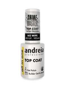 ALL IN ONE SHINE MASTER TOP COAT - EXTRA GLOSSY - VEGAN 10,5ML ANDREIA