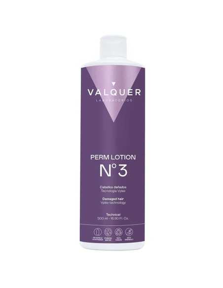 LIQUIDO PARA PERMANENTE NUMERO 3 CABELLOS ESTROPEADOS 500ML VALQUER