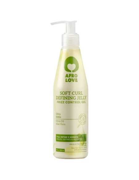 SOFT CURL DEFINING JELLY FRIZZ CONTROL GEL 290ML AFRO LOVE