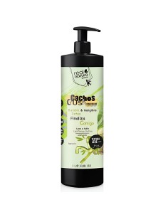 CREMA PARA PEINAR CACHOS CRUSH BAMBU Y JENGIBRE 1000ML REAL NATURA