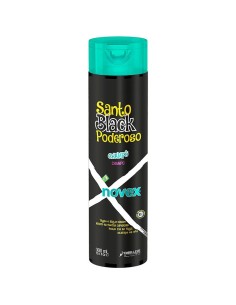 CHAMPÚ SANTO BLACK PODEROSO 300ML NOVEX
