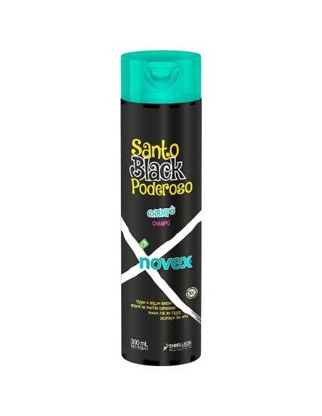 CHAMPÚ SANTO BLACK PODEROSO 300ML NOVEX