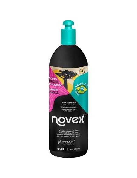 CREMA DE PEINAR SANTO BLACK PODEROSO 500ML NOVEX