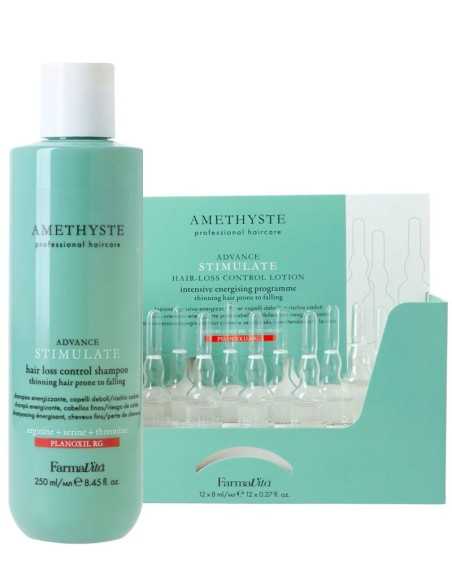 PACK ANTICAÍDA STIMULATE 12X8ML + CHAMPÚ 250ML FARMAVITA