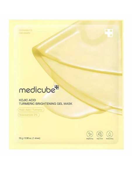 KOJIC ACID TURMERIC BRIGHTENING GEL MASK 4uds MEDICUBE