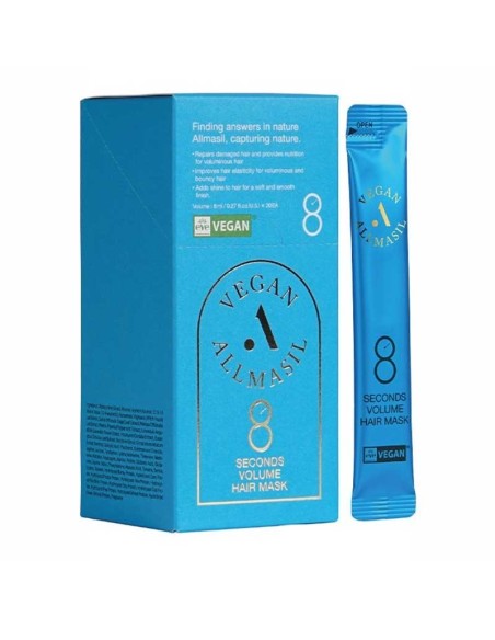 8 SECONDS VOLUME HAIR MASK STICK POUCH 20X8ML ALLMASIL