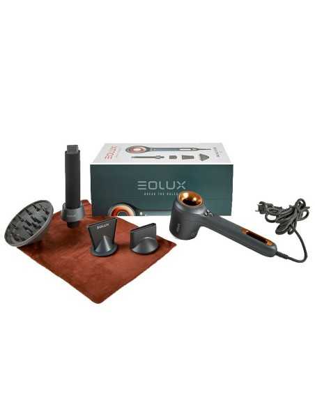 SECADOR IÓNICO BRUSHLESS NEGRO 1500W SET EOLUX