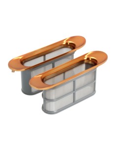 2 FILTROS SECADOR METAL EX02-EX04 BRONCE EOLUX