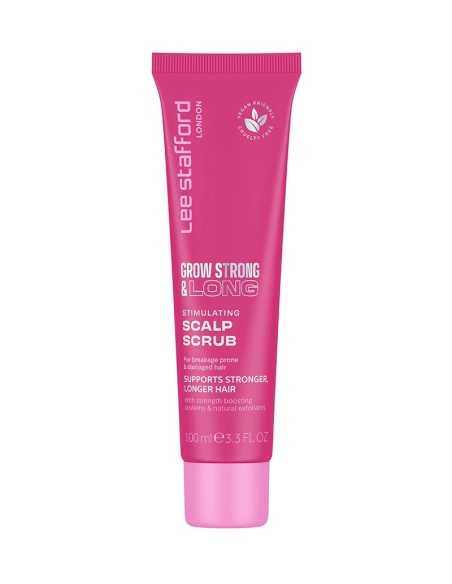 GROW LONG & STRONG STIMULATING SCALP SCRUB 100ML LEE STAFFORD