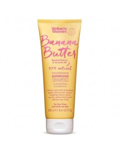BANANA BUTTER NOURISHING SUPERFOOD SHAMPOO 250ML UMBERTO GIANNINI