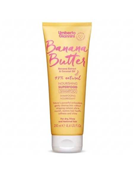 BANANA BUTTER NOURISHING SUPERFOOD SHAMPOO 250ML UMBERTO GIANNINI