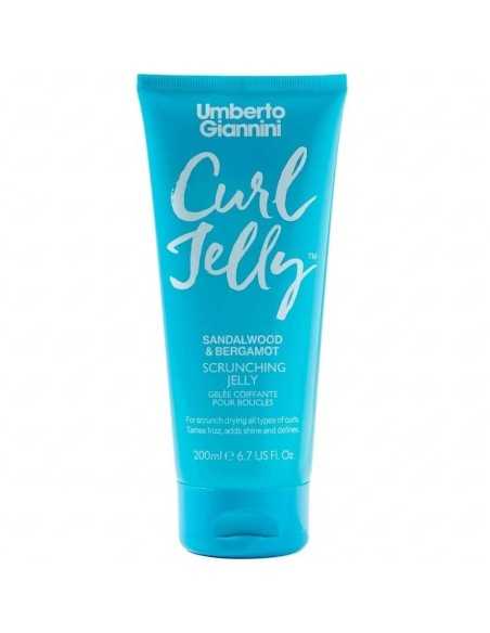CURL JELLY SANDALWOOD & BERGAMOT SCRUNCHING JELLY 200ML UMBERTO GIANNINI