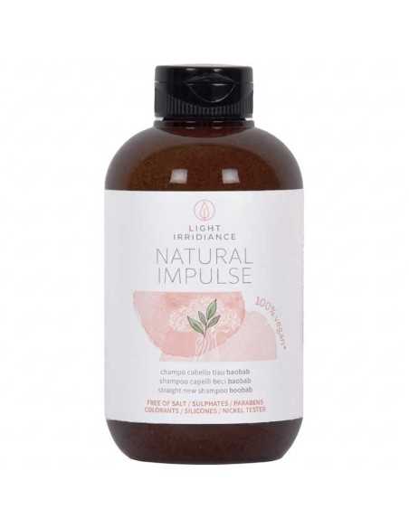 NATURAL IMPULSE CHAMPÚ CABELLO LISO BAOBAB LIGHT IRRIDIANCE
