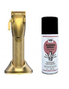 KIT CORTE PROFESIONAL WAD ONUX CLIPPER GOLD + SPRAY