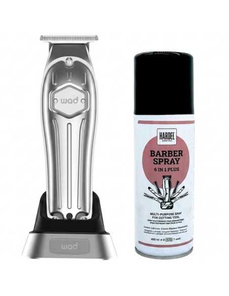KIT CORTE PROFESIONAL WAD DOMI TRIMMER SILVER + SPRAY
