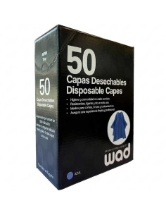 50 CAPAS DESECHABLES AZUL WAD
