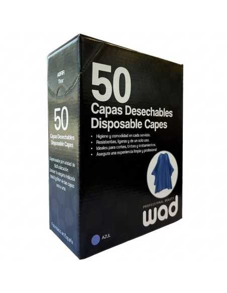 50 CAPAS DESECHABLES AZUL WAD