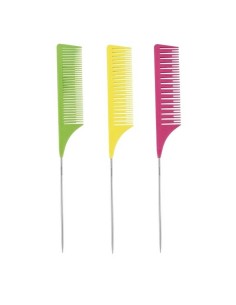 SET DE 3 PEINES PARA MECHAS CON PÚA METÁLICA WAD