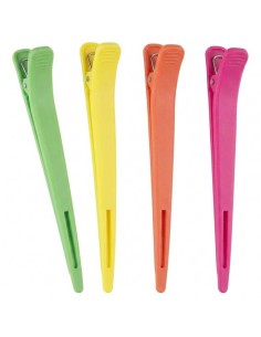 SET DE 4 PINZAS DE PELUQUERÍA PROFESIONALES WAD