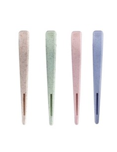 SET DE 4 PINZAS DE PELUQUERÍA ECOLÓGICAS WAD