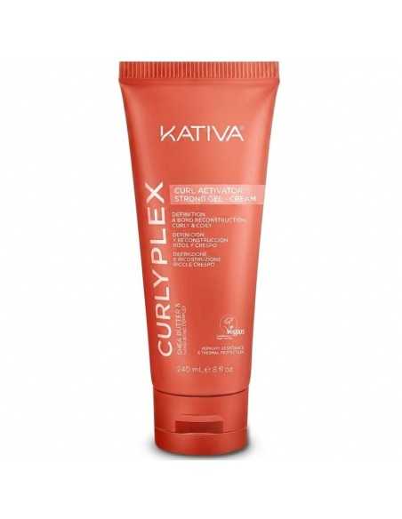 CURLY PLEX CURL ACTIVATOR STRONG GEL CREAM 240ML KATIVA