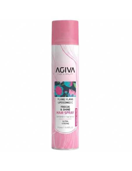 HAIR SPRAY FREEZE & SHINE YLANG YLANG 250ML AGIVA
