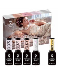 PACK GEL POLISH PERLY 472-474 8ML VICTORIA VYNN