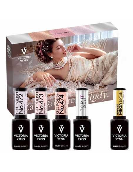PACK GEL POLISH PERLY 472-474 8ML VICTORIA VYNN