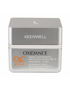 OXIDANCE CREMA ANTIOXIDANTE PROTECCION GLOBAL SPF15 VIT C C PIELES MIXTAS GRASAS 50ML KEENWELL