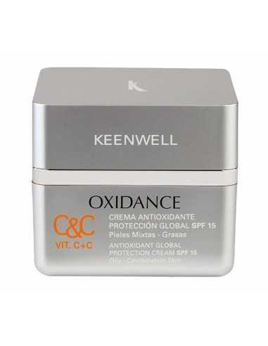 OXIDANCE CREMA ANTIOXIDANTE PROTECCION GLOBAL SPF15 VIT C C PIELES MIXTAS GRASAS 50ML KEENWELL