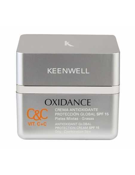 OXIDANCE CREMA ANTIOXIDANTE PROTECCION GLOBAL SPF15 VIT C C PIELES MIXTAS GRASAS 50ML KEENWELL