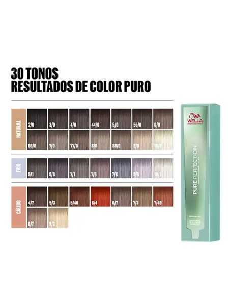 TINTE PURE PERFECTION SIN AMONIACO 60ML WELLA