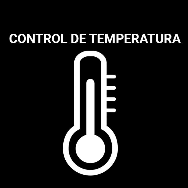 secador con control de temperatura