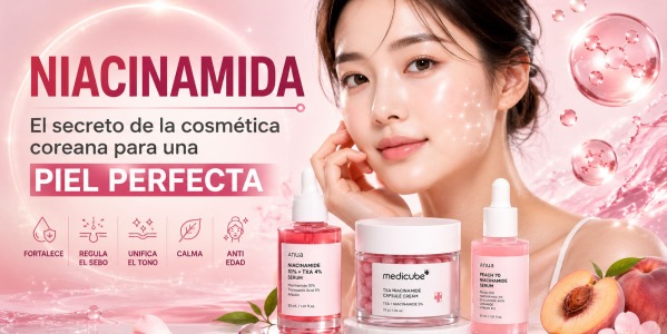 Niacinamida: El secreto de la cosmética coreana para una piel perfecta